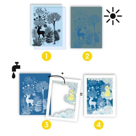 Atelier Creativ Djeco In Lumina Lunii - imagine 3