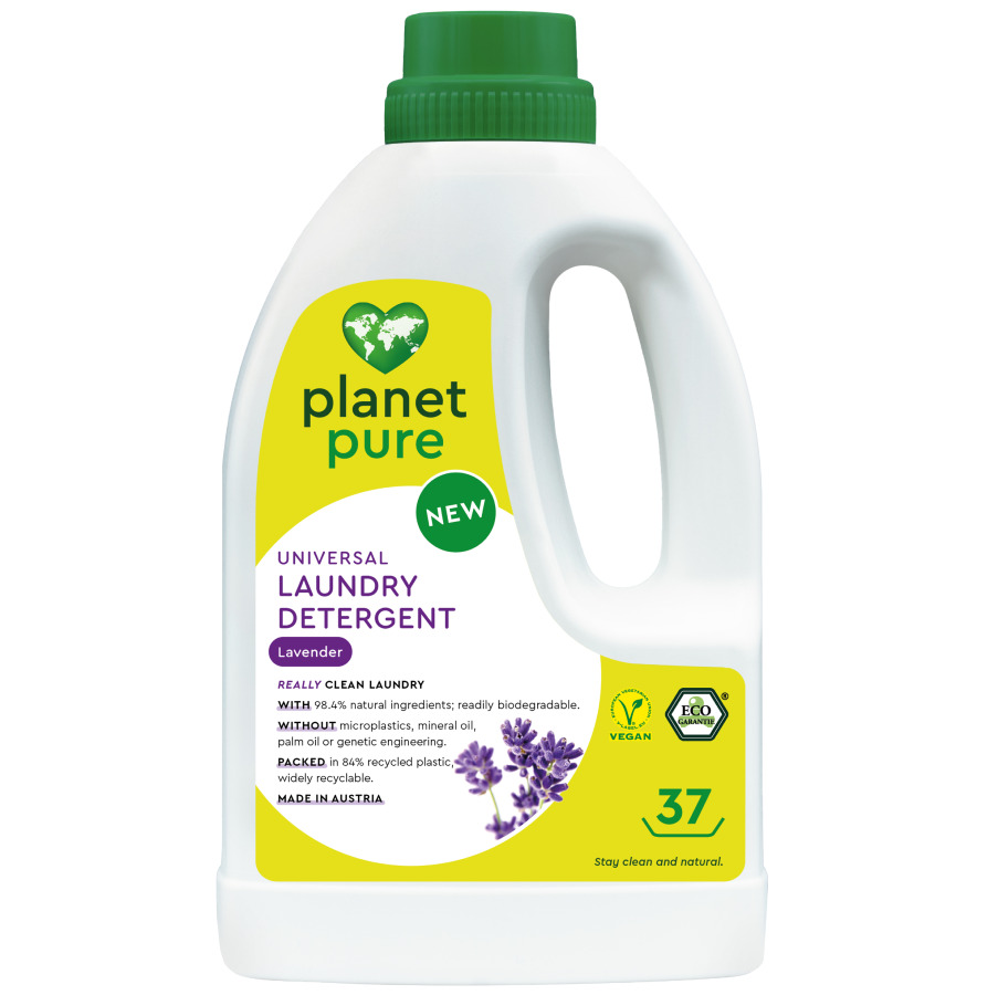 Detergent Bio Planet Pure Lavanda 1.48L - imagine 2