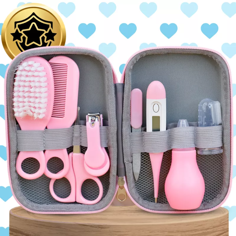 Set Ingrijire Bebe NiceKids 9 in 1 Portabil - imagine 2