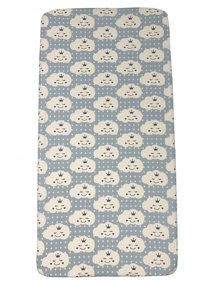Cearsaf Patut 140x70 cm Deseda Bumbac Satinat