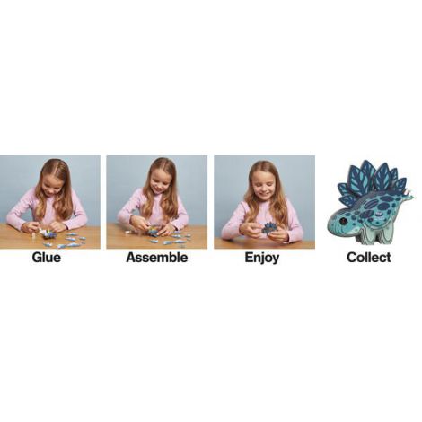 Puzzle 3D Stegosaurus Brainstorm - ECO - imagine 7