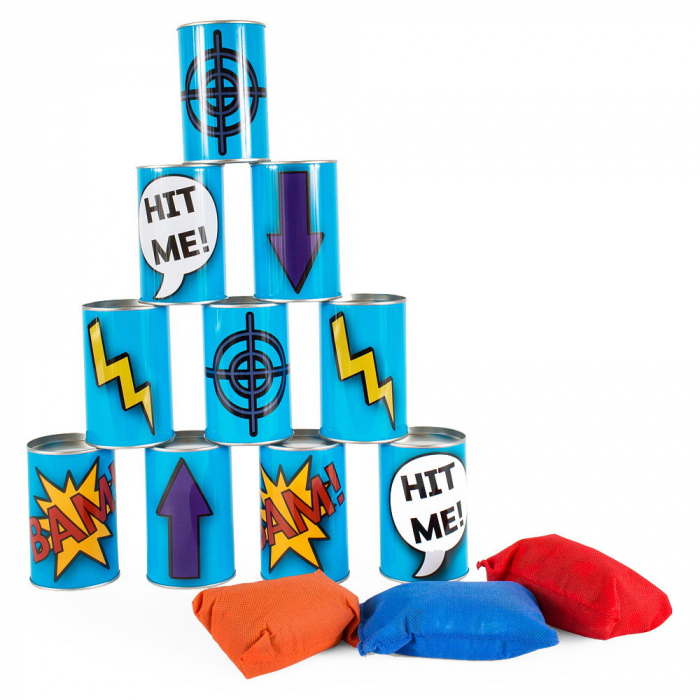 Joc Îndemânare Tintește Cutiile BS Toys