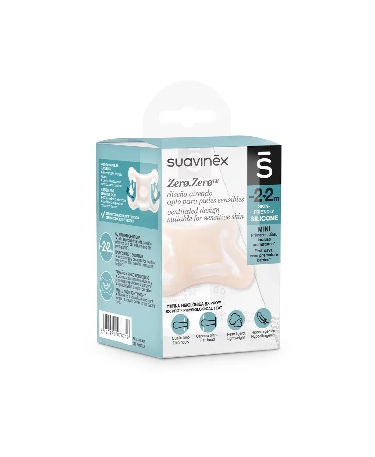 Suzeta Fiziologică Suavinex SX Pro 0-2 Luni - imagine 3