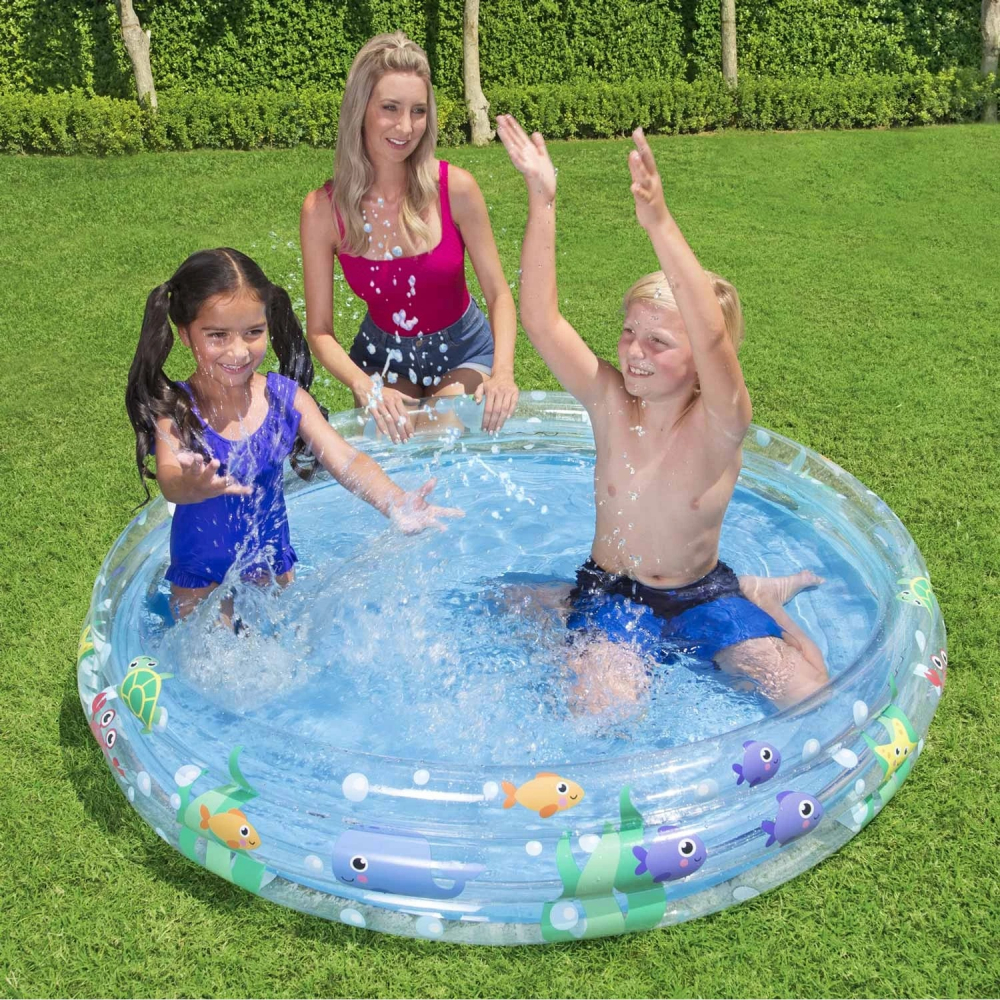 Piscina Bestway 152cm cu pestisori - Rezistentă