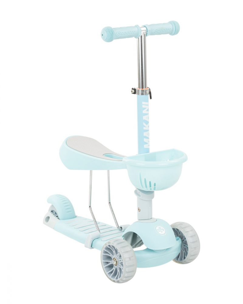 Trotineta KikkaBoo BonBon 4in1 Candy Blue - imagine 3