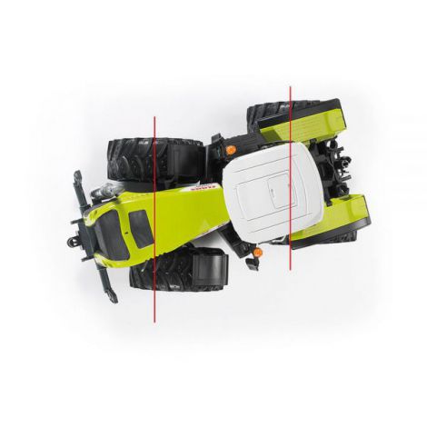 BRUDER Tractor Claas Xerion 5000 - Direcție 4×4 - imagine 17