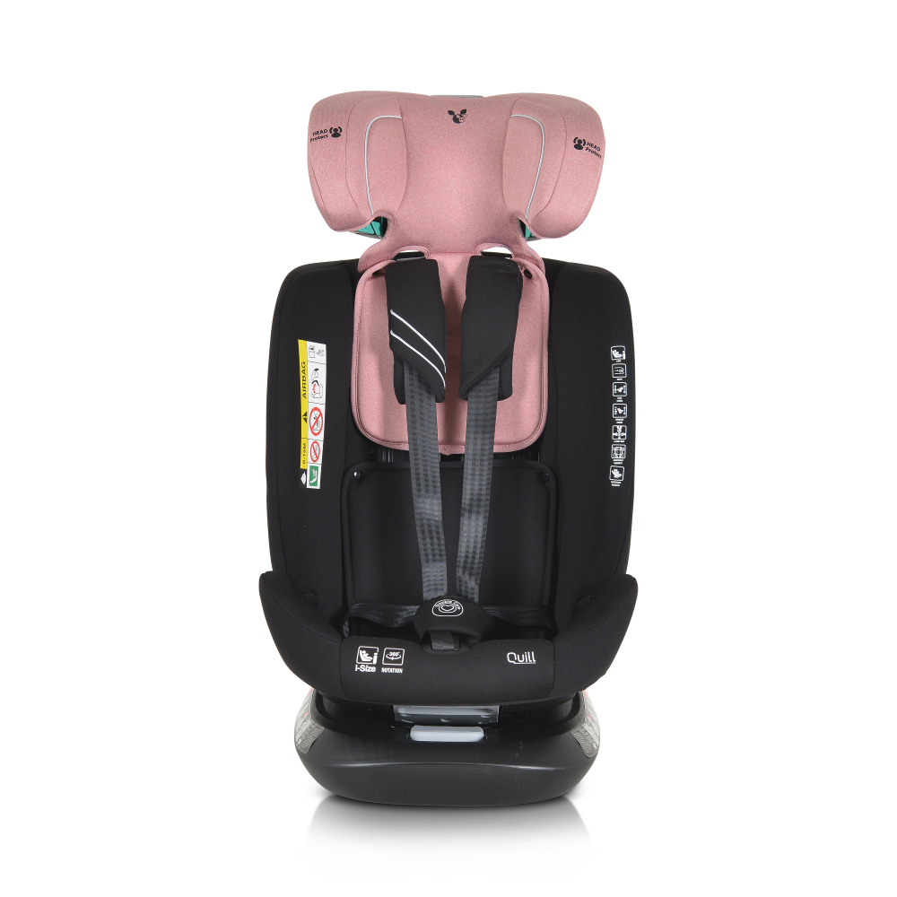 Scaun Auto Cangaroo Quill Isofix Pink 0-12 Ani - imagine 9