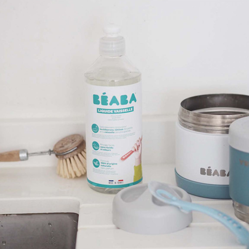 Detergent de vase Beaba fără parfum, 500 ml