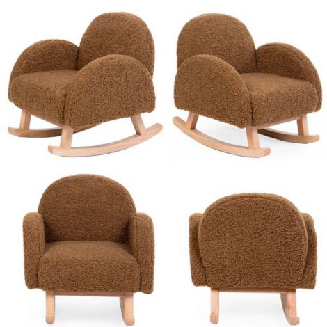 Scaun balansoar Childhome Teddy | Confort și Siguranță - imagine 2