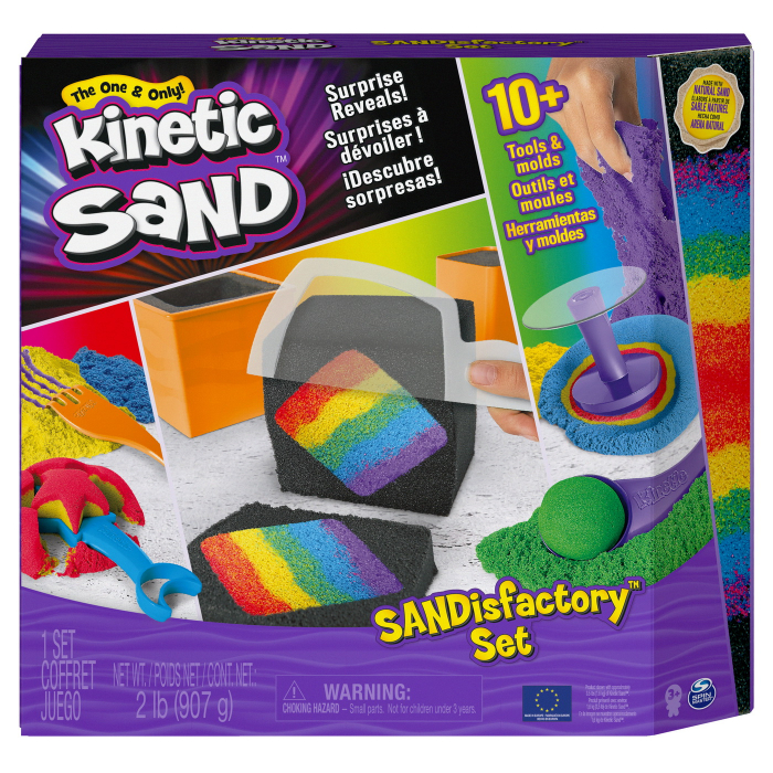 Kinetic Sand Set Sandisfactory | Nisip Modelare
