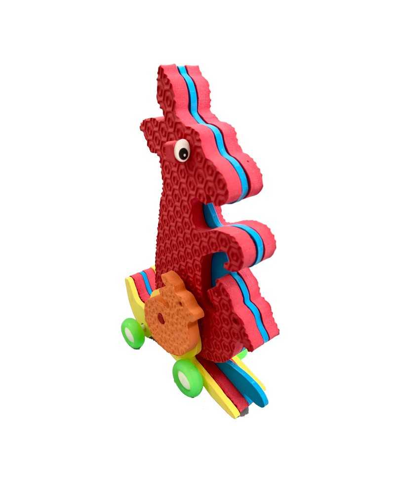 Jucărie Baie Babygreat Spumă Animale Rotite - imagine 4