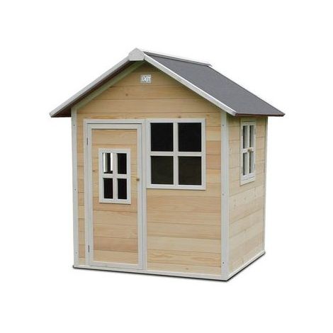 Căsuță Loft 100 ExitToys, lemn de cedru sigur - imagine 2