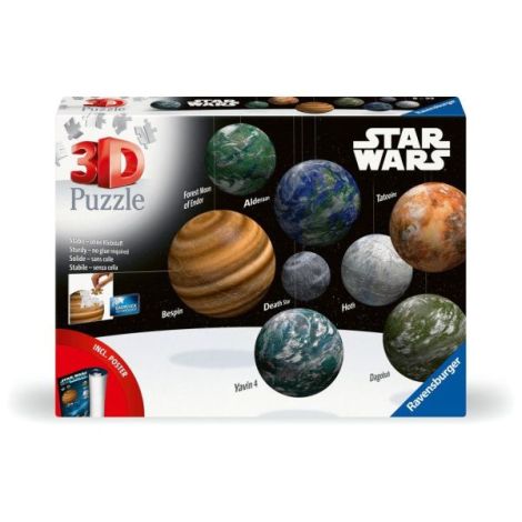 Ravensburger Puzzle 3D Star Wars Galaxie 531 piese - imagine 2