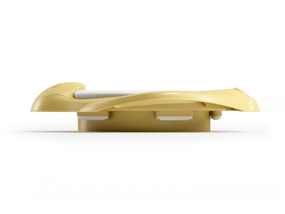 Reductor toaleta OKBaby Pinguo Galben, Confortabil - imagine 5
