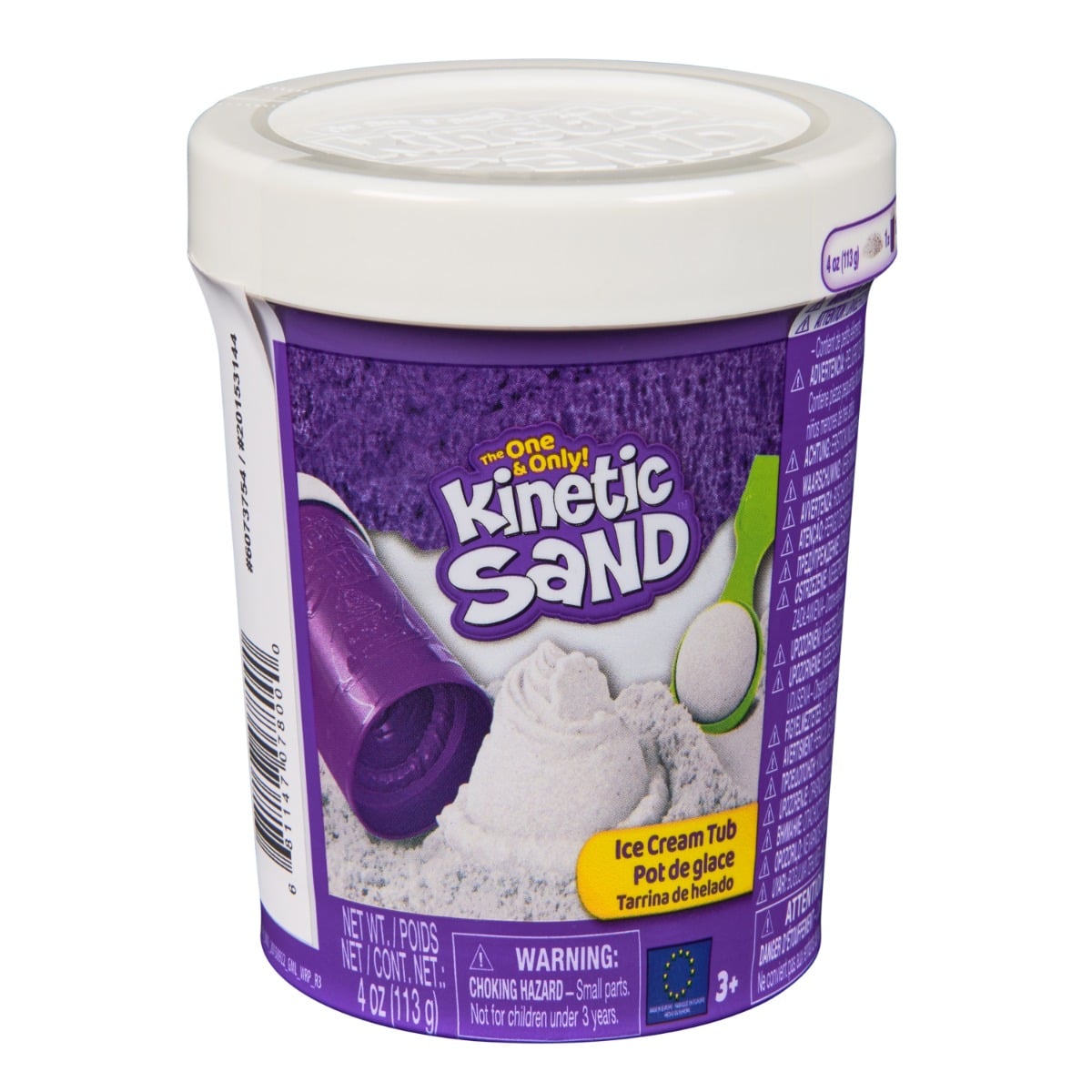 Kinetic Sand Cutie Inghetata 113g, Joc Creativ