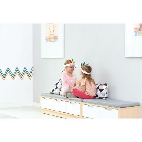 Bancuta Depozitare Quadro 3 Locuri | Moje Bambino - imagine 2