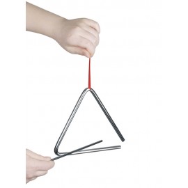Triunghi Muzical Goki 16cm, Instrument Percuție - imagine 2