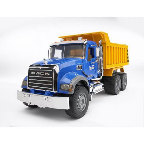 Camion Basculanta Bruder Mack Granite - Jucarie Realista - imagine 6