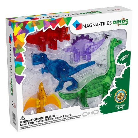 Magna-Tiles Dinos - 5 Figurine Magnetice