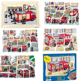 Puzzle Stratificat Beleduc Brigada de Pompieri - imagine 6