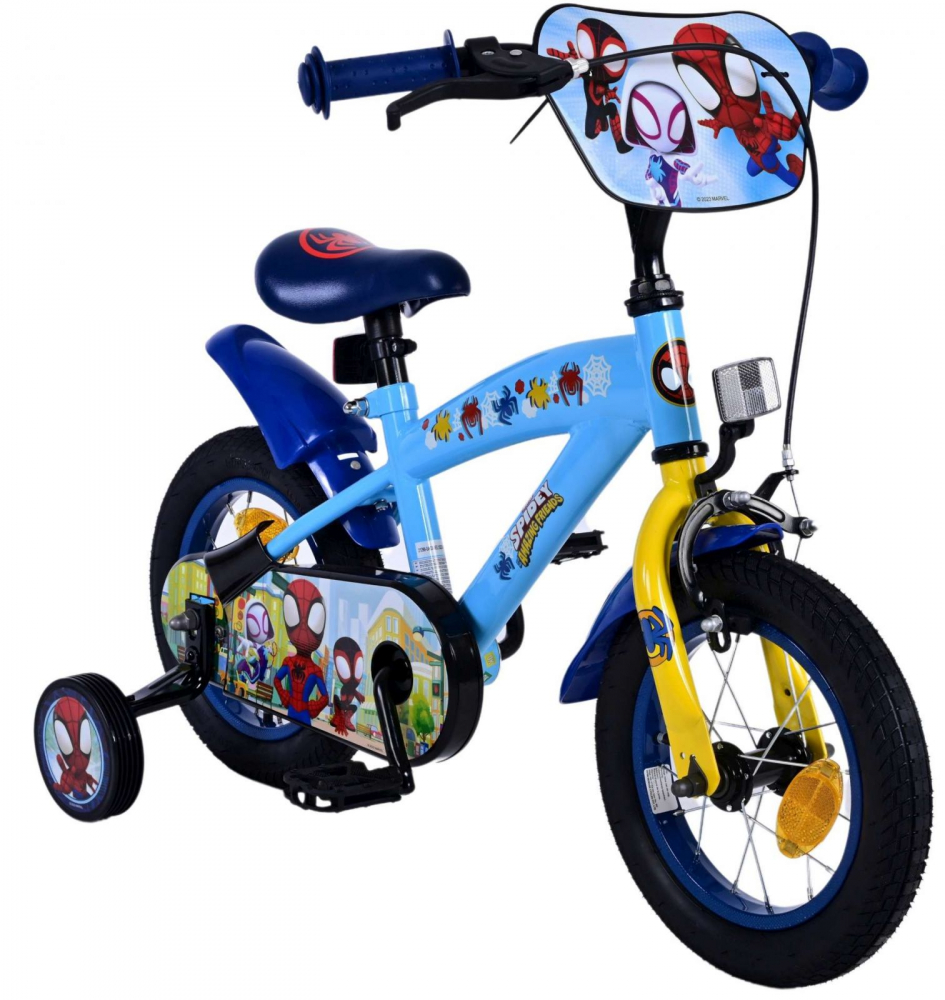Bicicleta Spidey 12" Eandl Cycles | Ghidon Reglabil - imagine 7