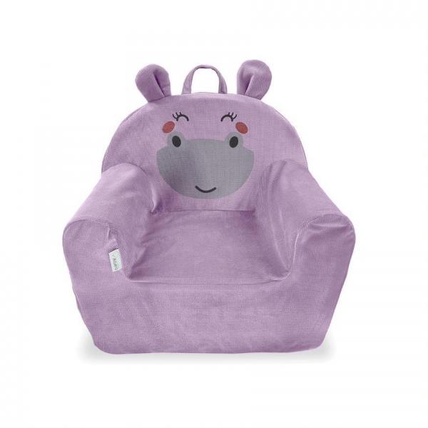 Fotoliu Copii Klups Animals Hippo Moale