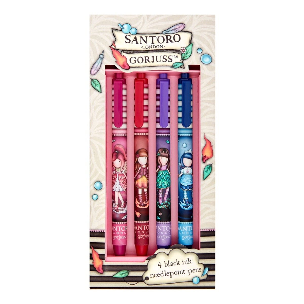 Set 4 Pixuri Gorjuss Soft Touch