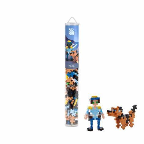 Set Plus-Plus Politist 100 piese - Constructie Creativa - imagine 2