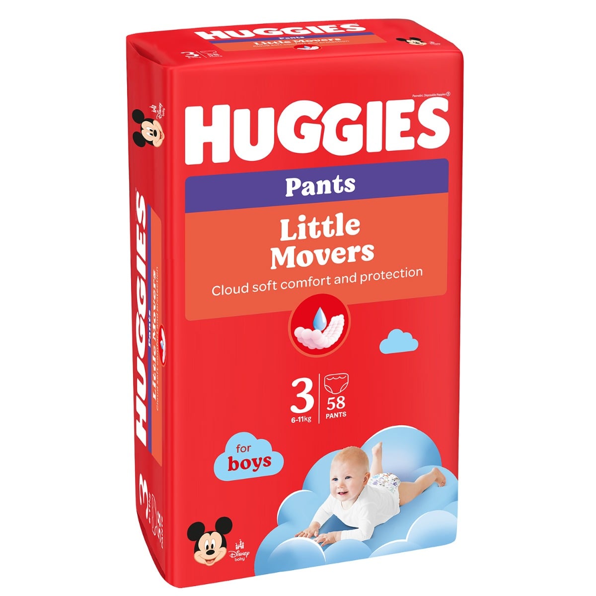 Huggies Pants Mega Boy 3 (6-11kg) - 58 Scute