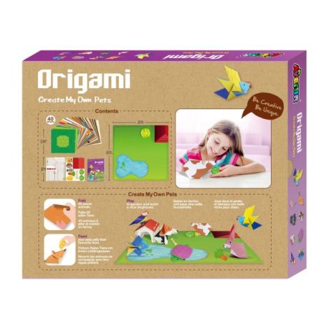 Avenir Origami Animale - Kit Creativ Pentru Copii - imagine 4