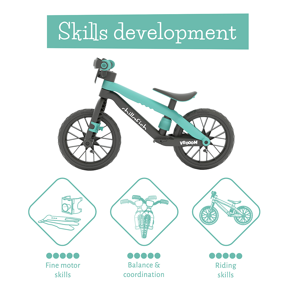 Bicicleta Chillafish BMXie Vroom, 2-5 ani - imagine 3