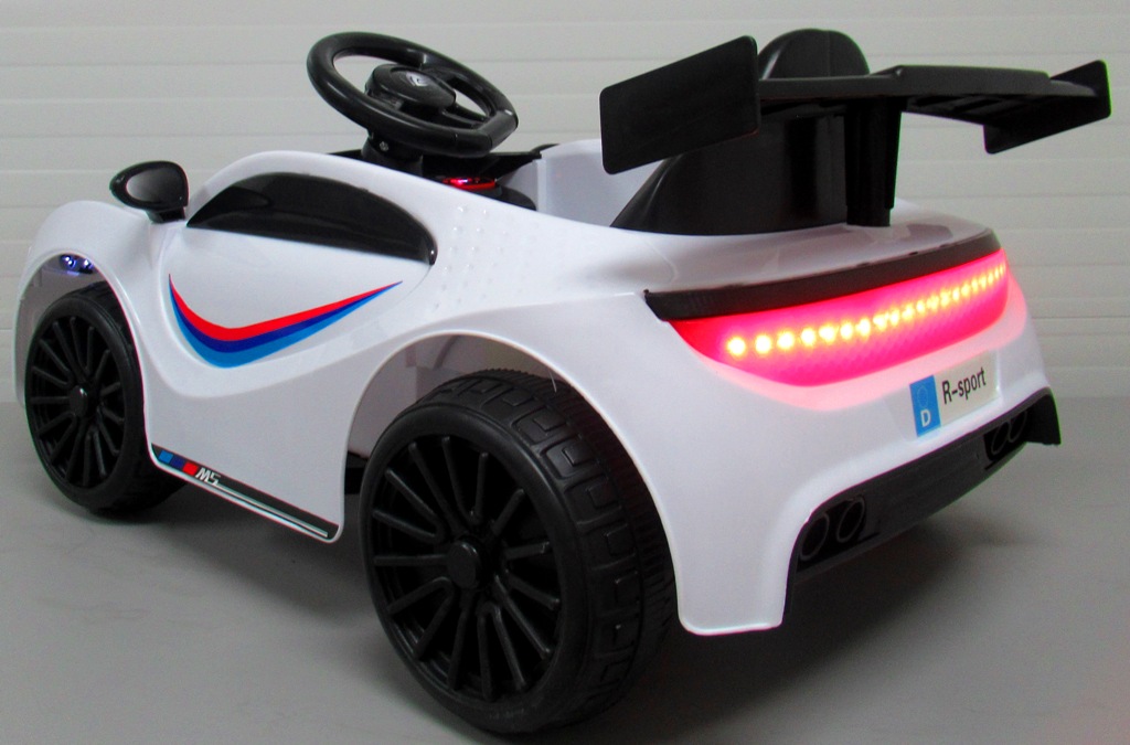 Mașinuță Electrică Cabrio B5 Alb | Autokids - imagine 6