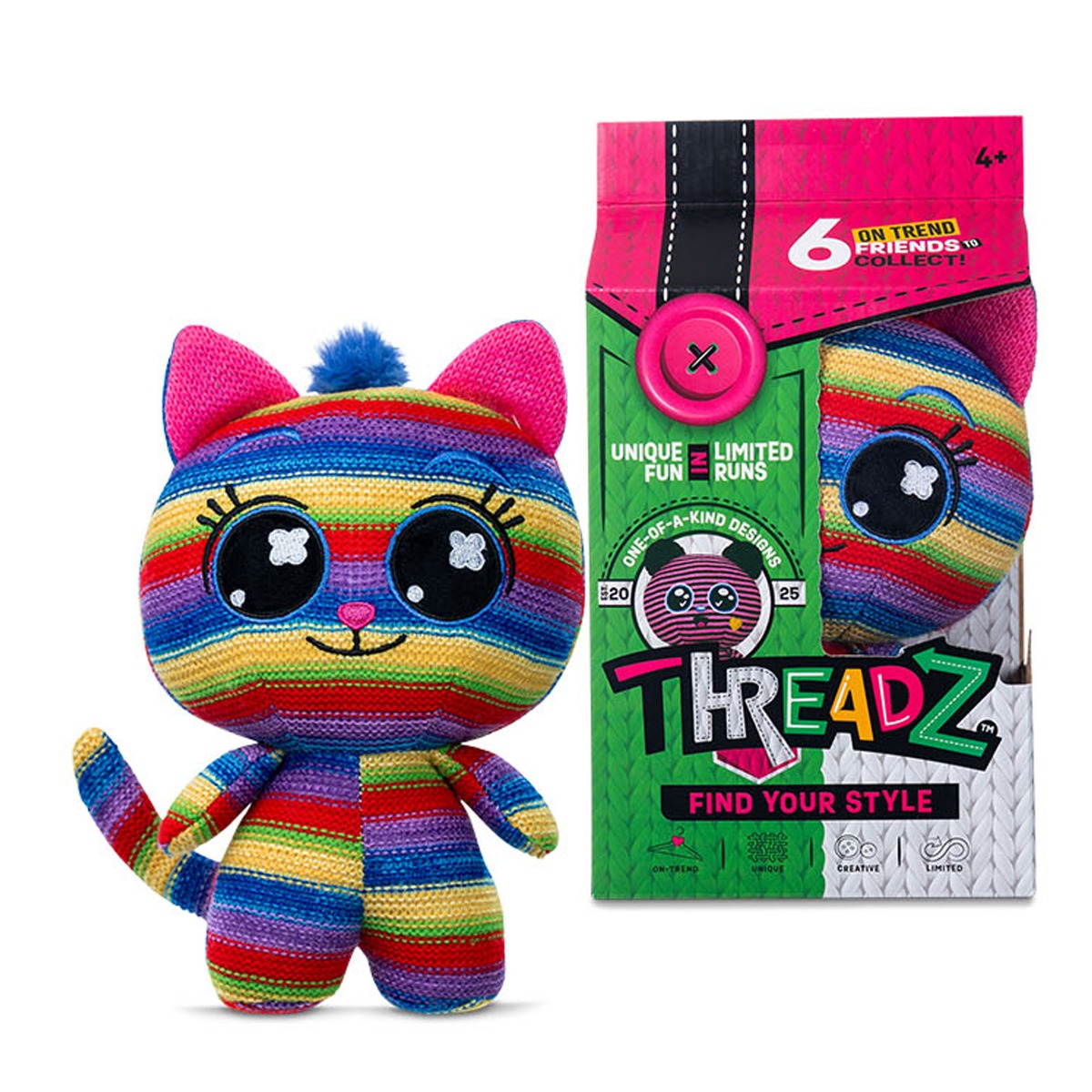 Threadz Cat Jucărie Plus de Colecție - 79,99 RON