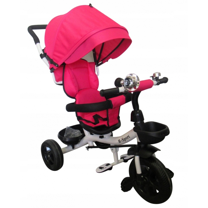 Tricicleta R-Sport T4 Roz 3 in 1 Modulară - imagine 3