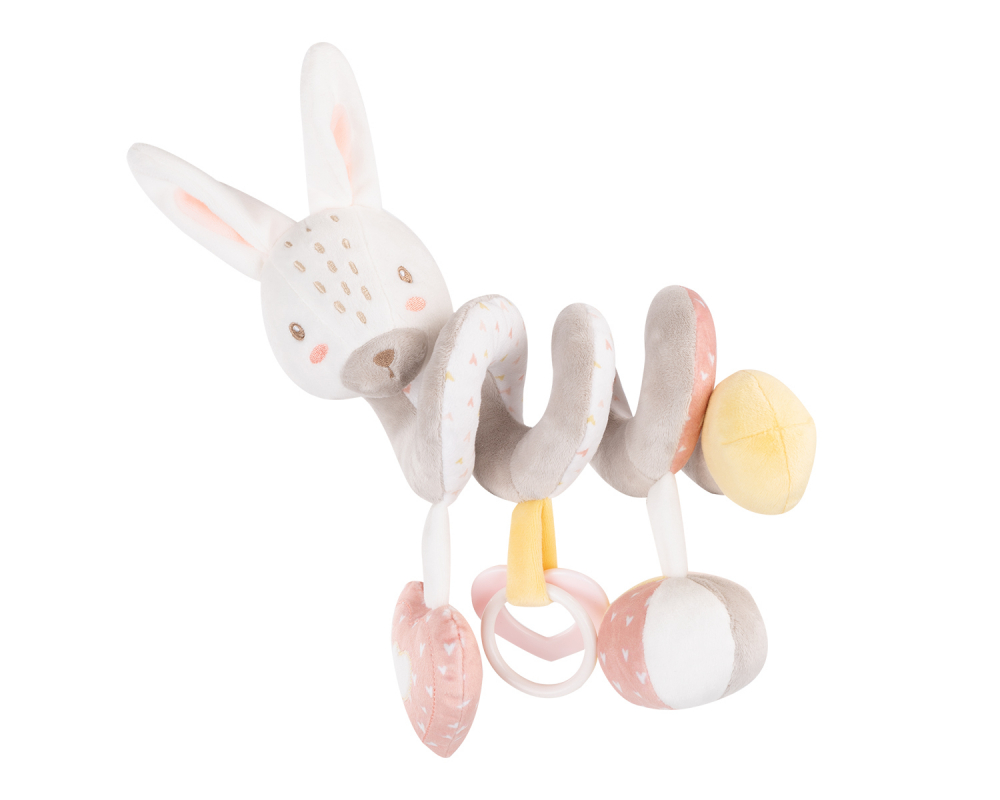 Jucarie Spirala Kikkaboo Rabbits in Love