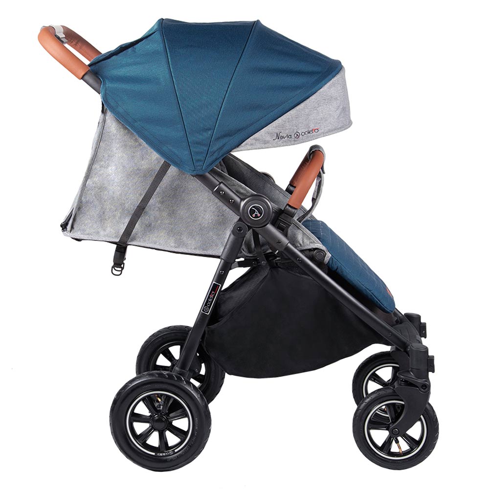 Carucior Sport Coletto Nevia Navy, Aluminiu Ușor - imagine 3