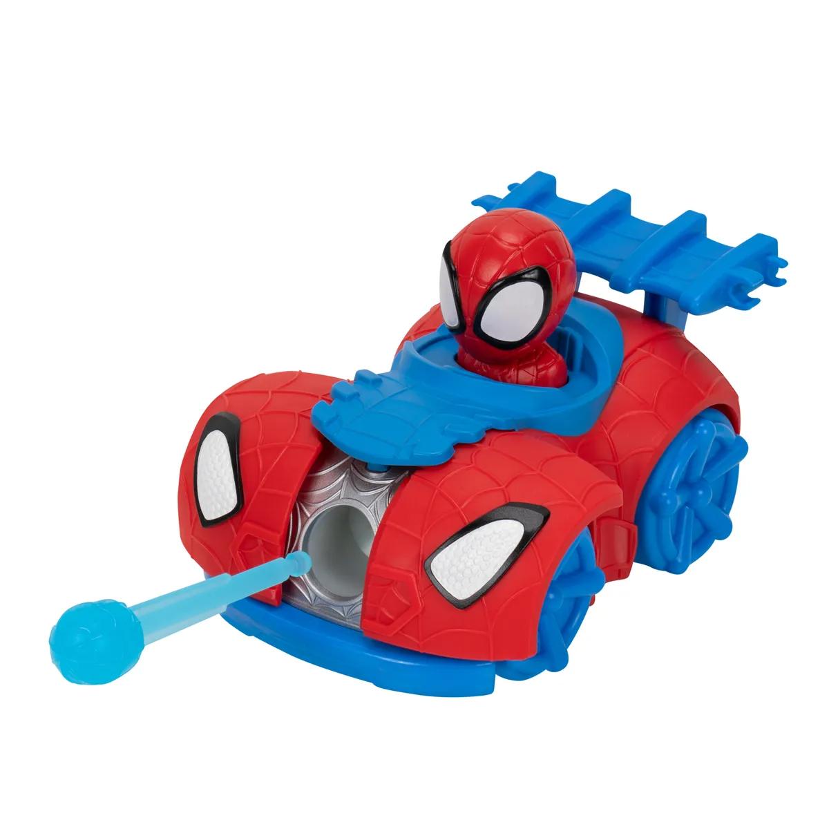 Masinuta Spidey cu Lansator Sageti