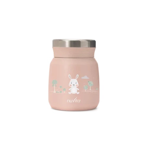 Termos Nuvita English Rose 300ml - Menține Mâncarea Caldă - imagine 2