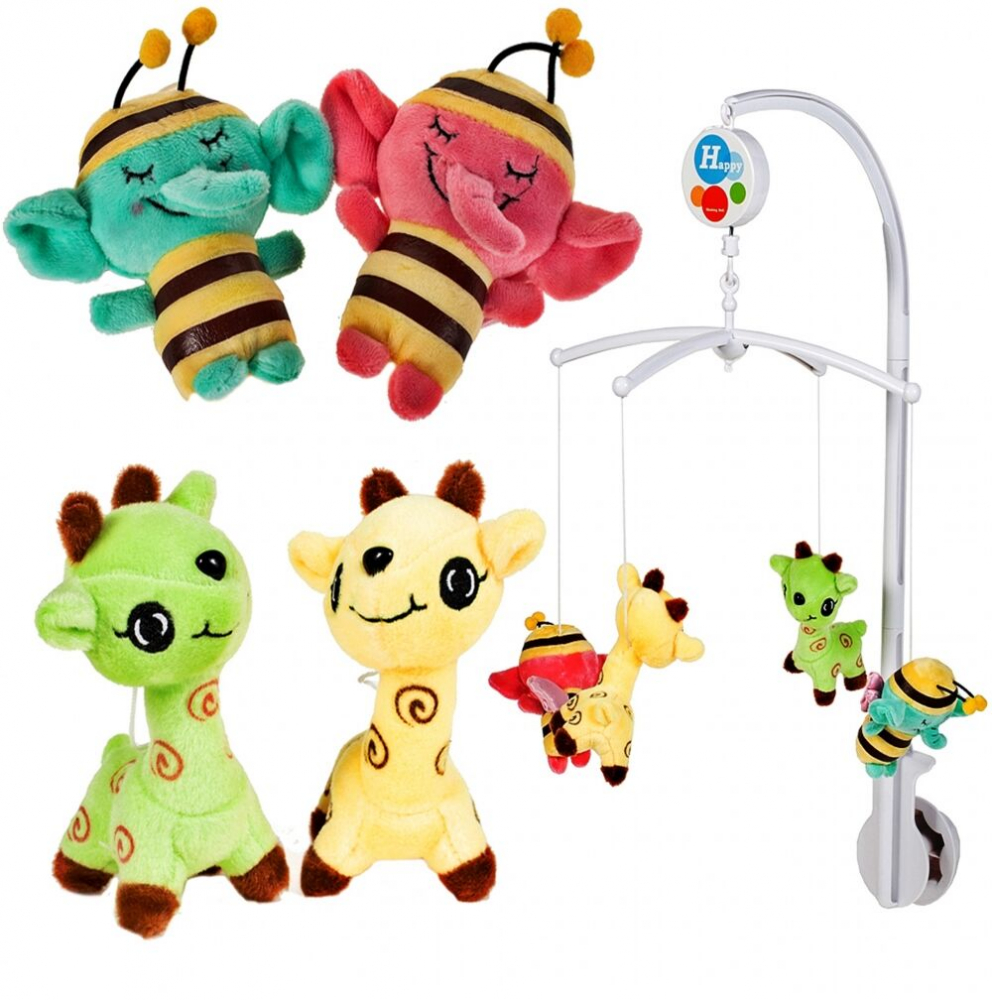 Carusel Muzical Smiling Animals Malplay
