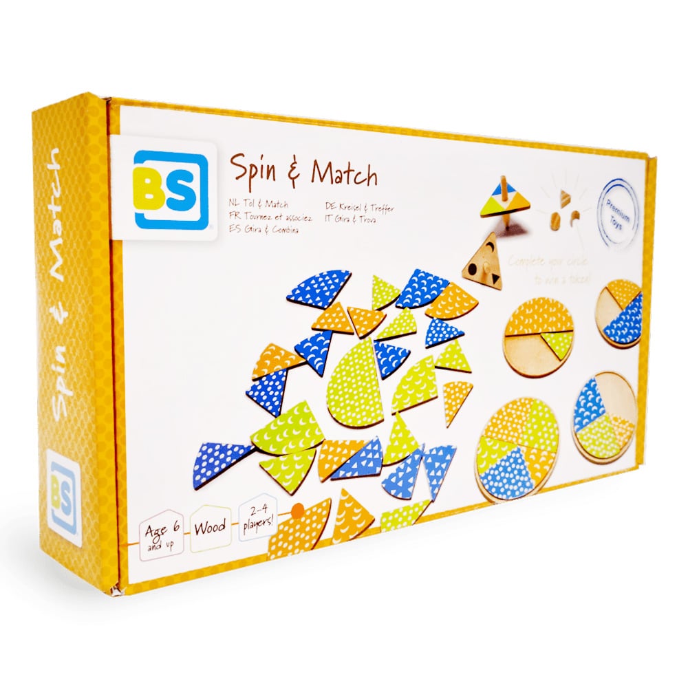 Joc Spinnere BS Toys | Potrivire și Atenție 6+