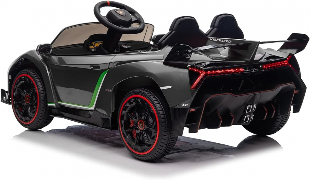 Mașinuță Electrică Lamborghini 2 Locuri 12V Piccolino - imagine 2