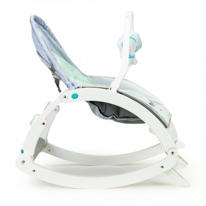 Fotoliu balansoar 3in1 Ecotoys cu vibrații - imagine 3