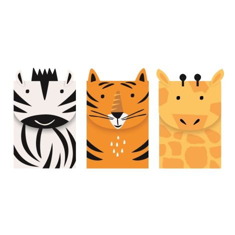 Pungute Dulciuri Safari Unique - Set 3 Buc