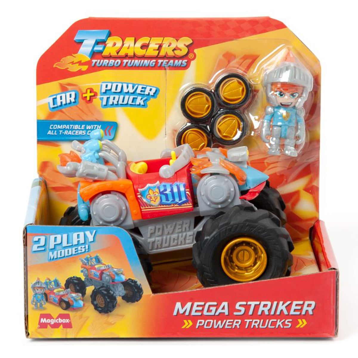 T-Racers Power Trucks Mega Striker Set Masinuta