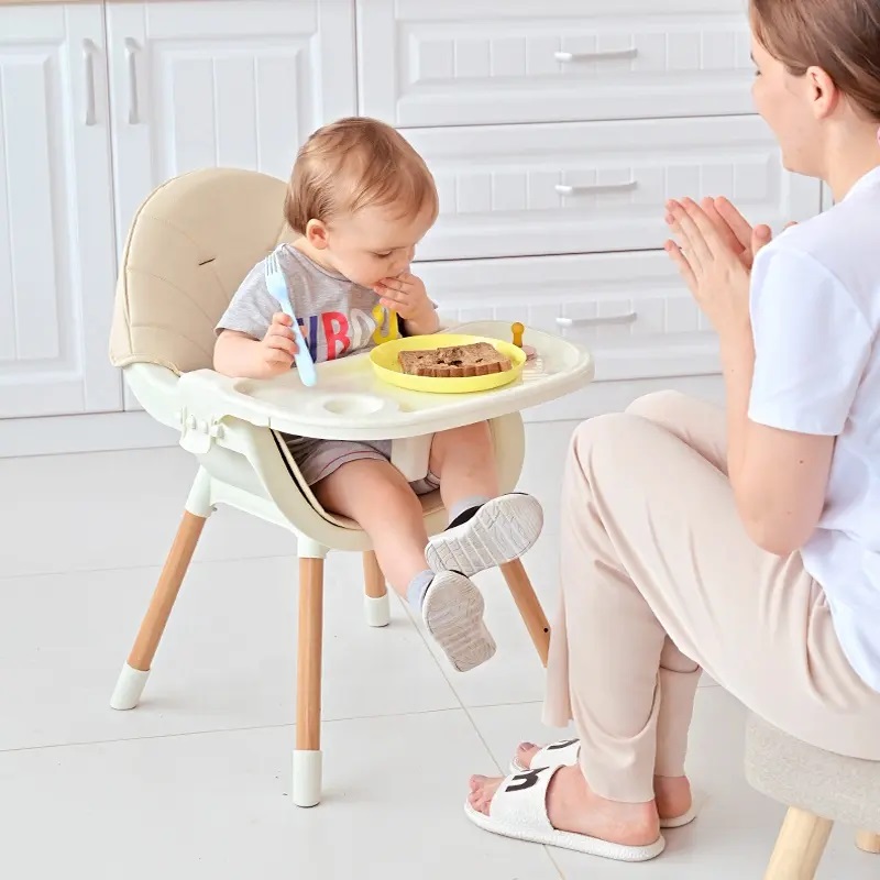 Scaun Little Mom Nordic White 2în1 - imagine 10