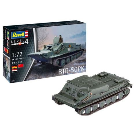 Tanc BTR-50PK Revell - Model de colecție detaliat