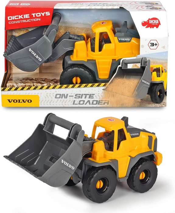 Buldozer Volvo Dickie cu braț manual