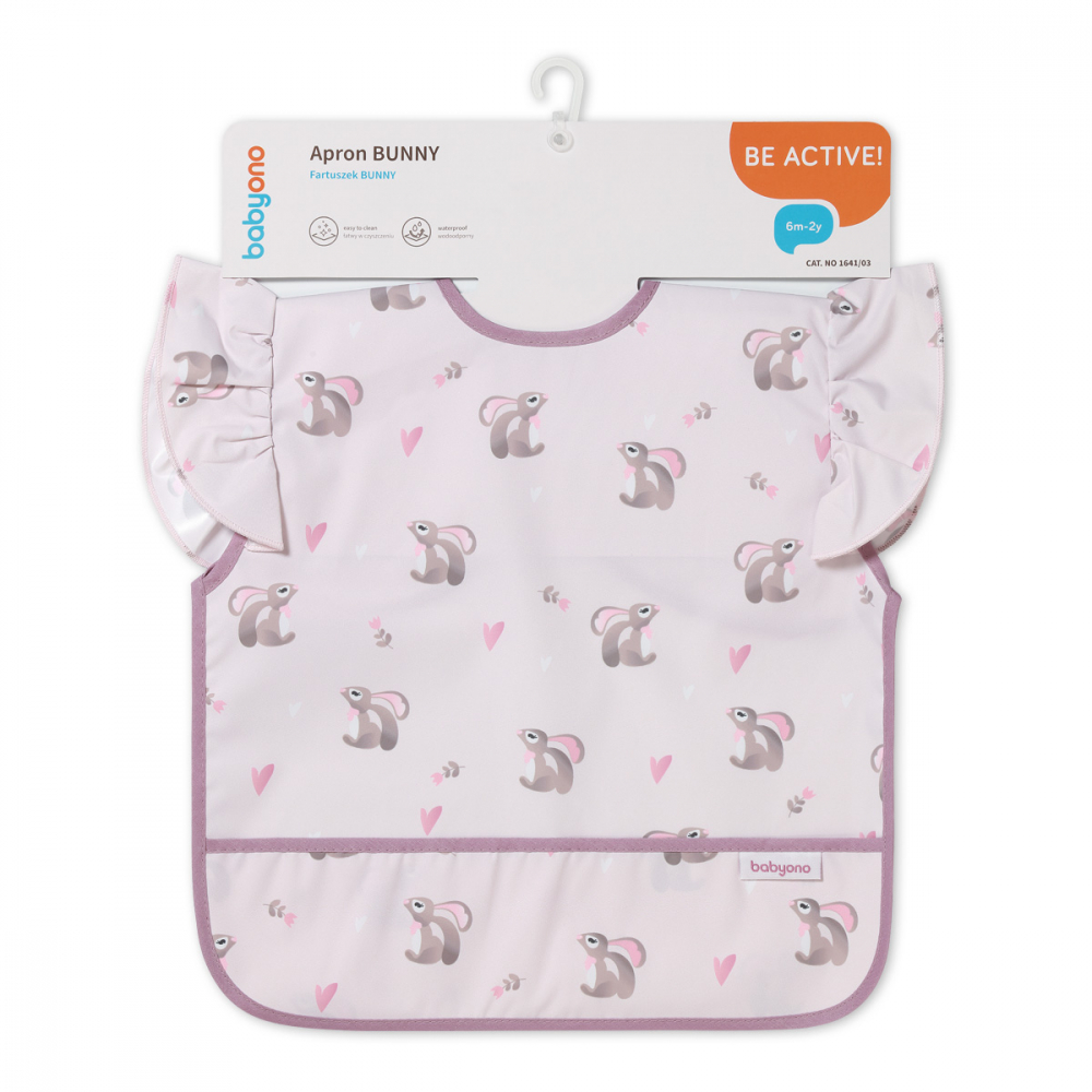 Baveta Bunny Babyono | Protectie Impermeabila