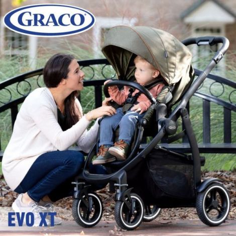 Graco Evo XT Black - Carucior All-Terrain Versatil - imagine 9