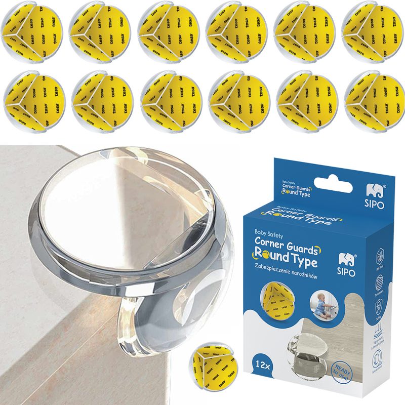 Set 12 Coltare Silicon Sipo - Protectie Mobilier - imagine 8